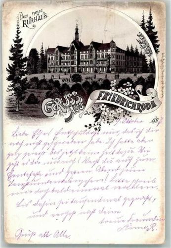 Friedrichroda 1897 Neues Kurhaus