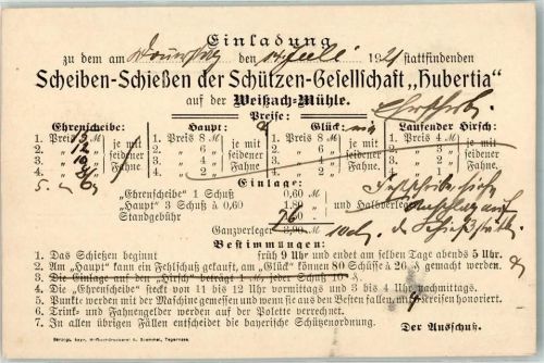 Kreuth Schützengesellschaft Hubertia in Kreuth Auflösung 1939