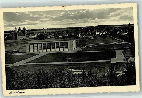 Memmingen Stadion Fußballfeld