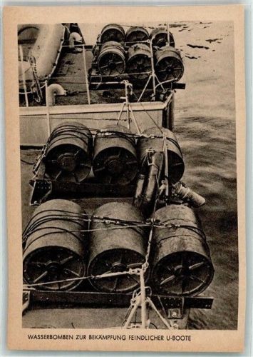 Wasserbomben Verlag Die Wehrmacht 1942 PK Aufnahme