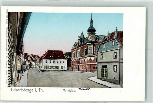 Eckartsberga Marktplatz