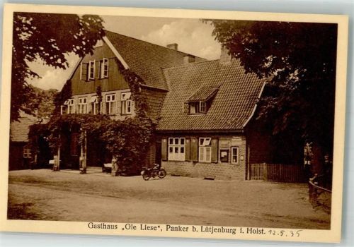 Lütjenburg 1935 Gasthaus Ole Liese Panker