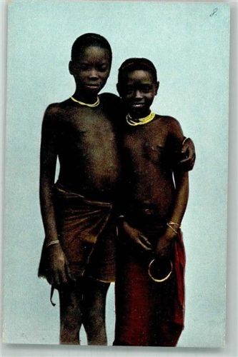 Zwei Freunde Schulkinder in Ruanda D.O.A. Verlag Ev. Missionsgesellschaft b. Bielefeld