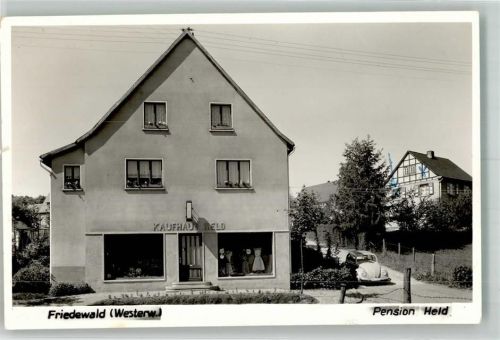 Friedewald 1959 Pension Held Geschäft VW Käfer
