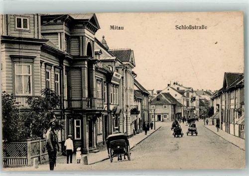 Mitau 1916 Schloßstraße