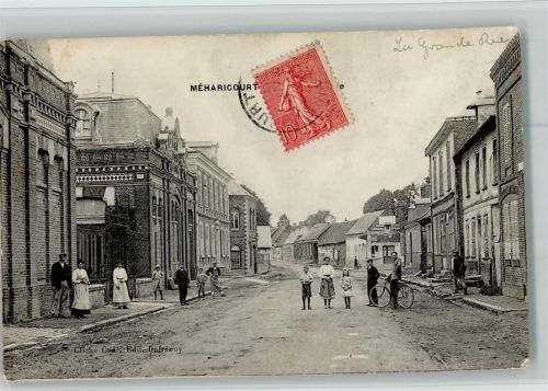 Meharicourt Grande Rue Fahrrad