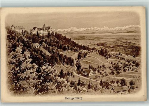 Heiligenberg Teilansicht, sign Eug. Felle 1906 AK