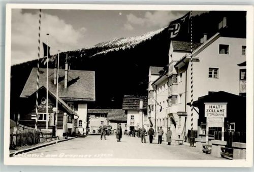 Gries Zollamt am Brenner WK II Fahne