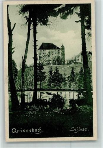 Grönenbach Schloß Original aus dem Nachlaß von Manfred Felle
