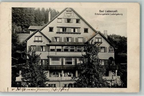 Bad Liebenzell 1922 Erholungsheim Ludwigsburg
