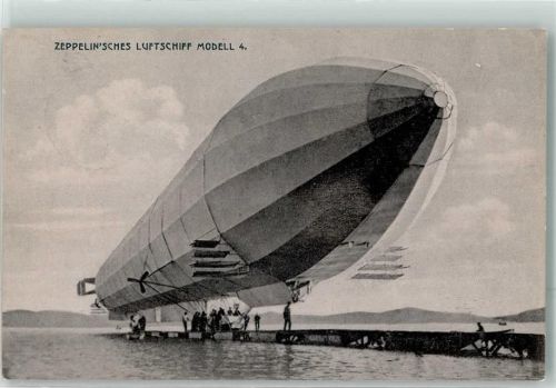 Modell LZ 4 Zeppelin 1908