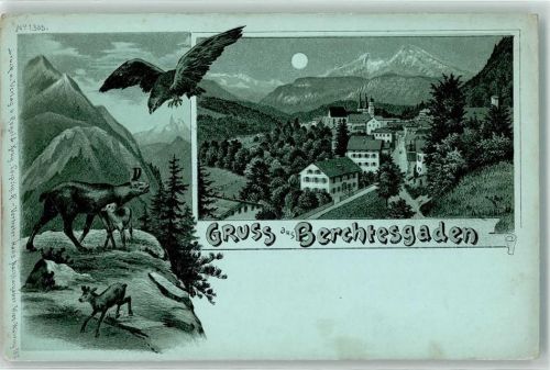 Berchtesgaden Adler Gämse