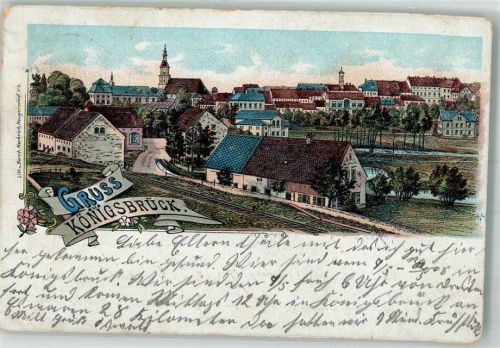 Königsbrück 1908 Dorfstrasse