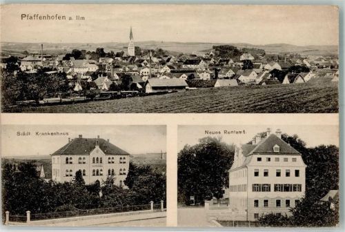 Pfaffenhofen Städtisches Krankenhaus Neues Rentamt