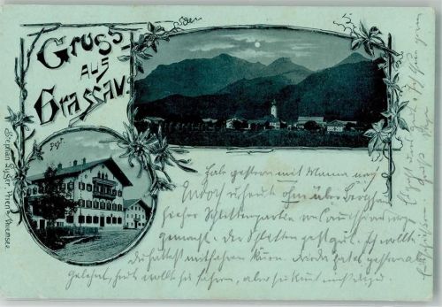 Grassau 1901 Post