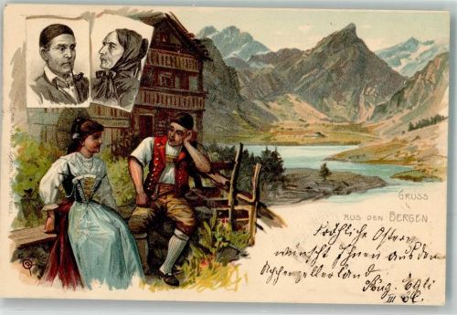 1902 Tracht Verlag Künzli