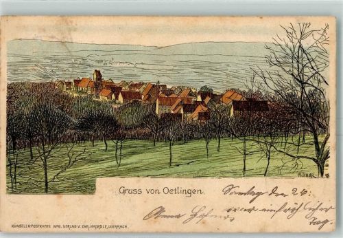Ötlingen 1898 sign H. Daur