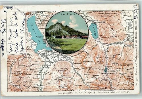 Kreuth 1903 Nr. 972 Kunstverlag Humar AK