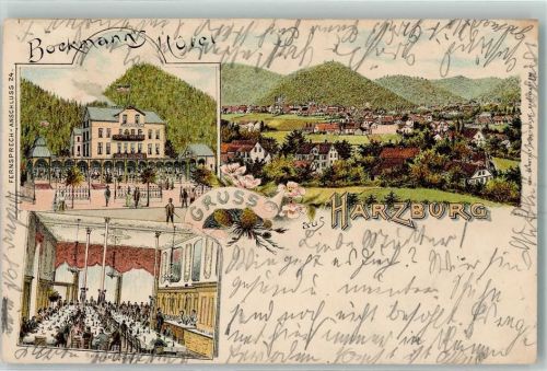 Bad Harzburg 1899 Bockmanns Hotel