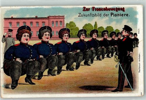 Zukunftsbild der Pioniere Militär Verlag S. Stern Humor
