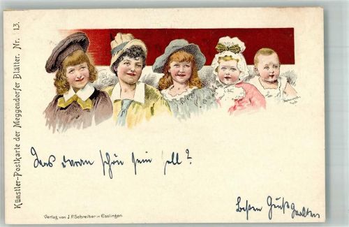 1898 Nr. 13 Kinder sign. Mukarovsky Adelskorrespondenz