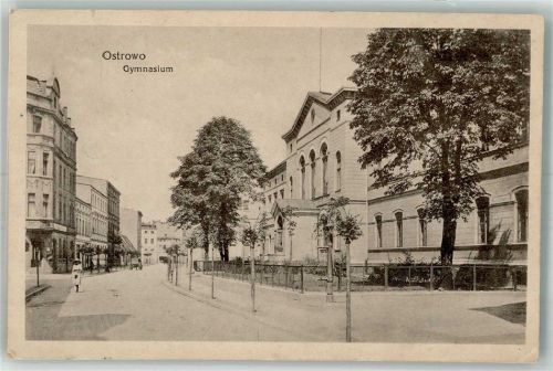 Ostrowo 1916 Feldpost WK I Gymnasium