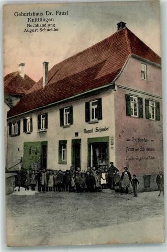 Knittlingen Geburtshaus Dr. Faust