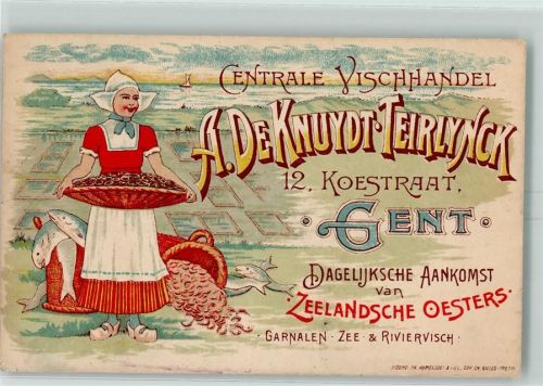 Gand Central Fischhandel Knuydt-Teirlynck Koestrat - keine AK