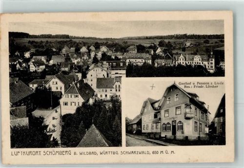 Schömberg Gasthaus u. Pension zur Linde