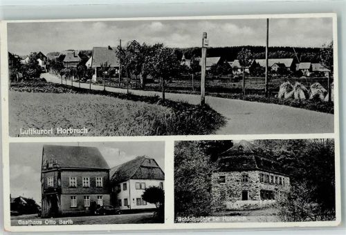 Horbruch Gasthaus Otto Barth Schlossmühle