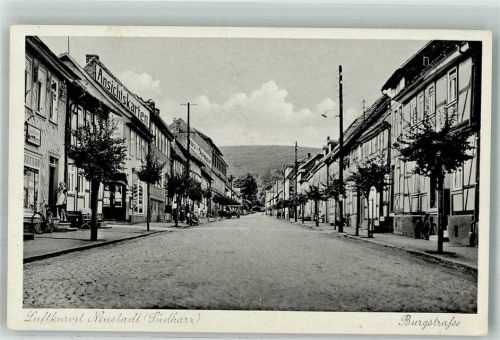 Walkenried Burgstraße Ansichtskarten Haus Sonne Fahrrad OT Neustadt