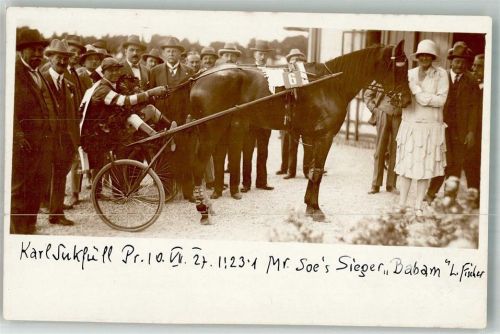 1927 Karl Sukfull Mr. Soes Sieger Babam