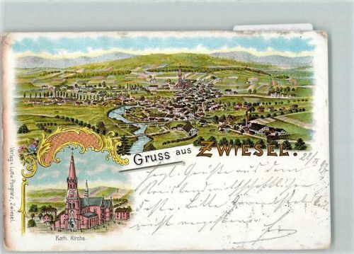 Zwiesel 1897 Kath. Kirche