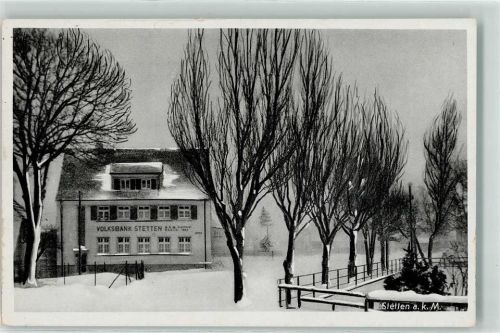 Stetten Volksbank Stetten Winter
