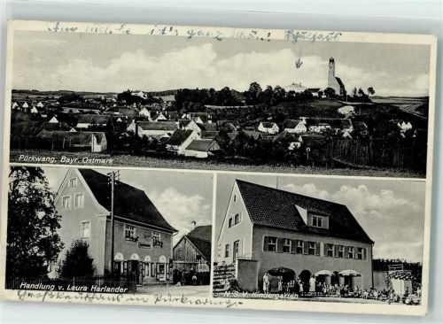 Pürkwang WK II Kolonialwaren Harlander N.S.V. Kindergarten