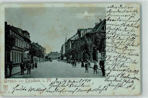 Landau 1900 Ostbahnstraße