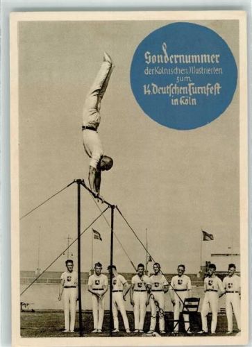 Köln Stadt 14. Deutsches Turnfest , Turner - Sondernummer der Köll. Illustrierten