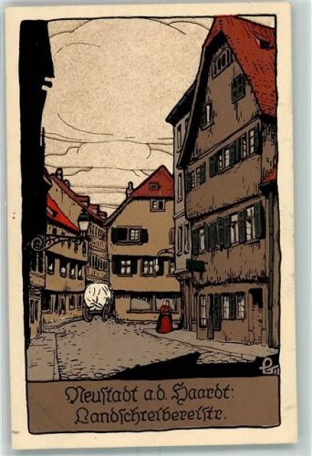 Neustadt Landschreibereistraße sign