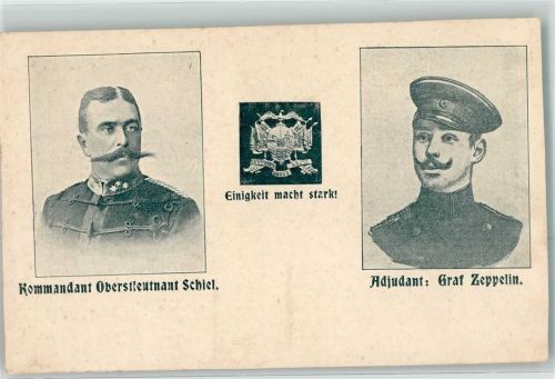 Kommandant Oberstleutnant Schiel Adjudant