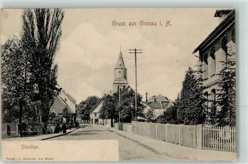 31028 W3212 Gronau Leine 1907 - Steintor