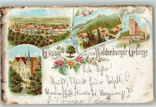 Waldenburg 1897 Waldenburger Gebirge