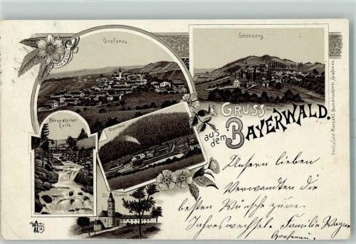 Grafenau Schönberg Bärensteiner Seite Elsenthal St. Oswald Bayerwald