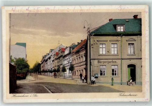 Hainichen Sedanstraße Gasthaus Sedanstraße Hydrant Briefkasten