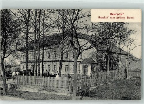 Beiersdorf 1911 Gasthaus zum grünen Baum