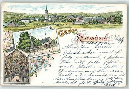 Rottenbuch 1897 Kriegerdenkmal