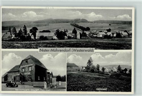 Nister Gemischtwaren Geschäft Kurt Stahl Tankstelle Möhrendorf Oldtimer