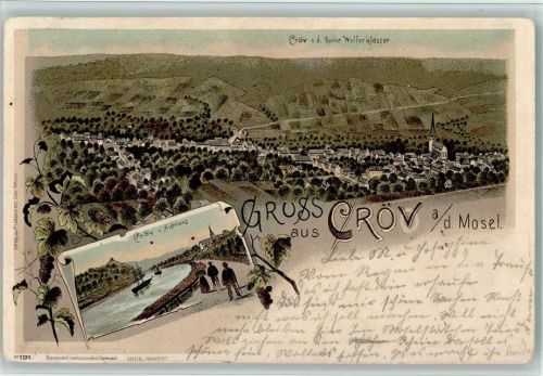 Kröv 1902 Gruss aus - AK