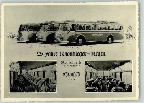 Hünfeld 25 Jahre Rhönflieger-Reisen Bus