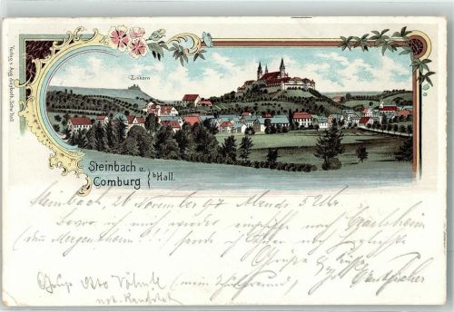 Comburg 1897 Einkron Steinbach b. Hall
