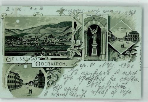 Oberkirch 1900 Kriegerdenkmal